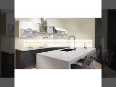 Твердость Моха 7 кварцевая кухонная платформа напольная плитка с видео