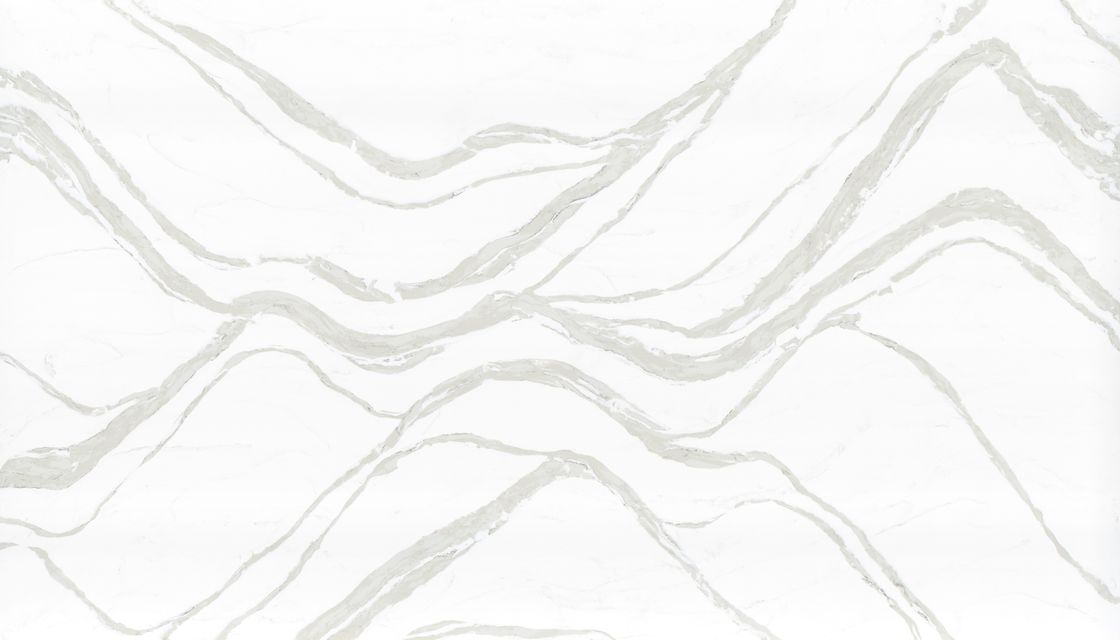 OLK7528 Крупная волна. Кварцевые поверхности в стиле натурального камня. Любимый выбор подрядчиков и оптовиков